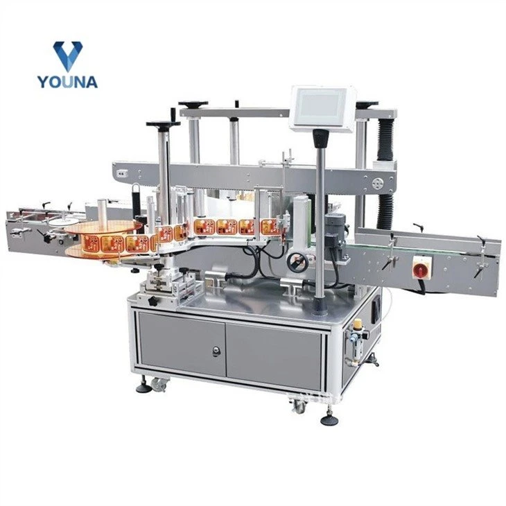 automatic flat bottle 2 sides labeling machine (2)