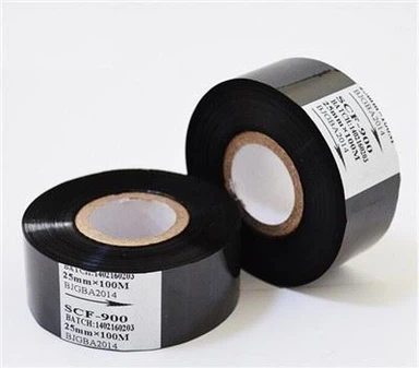 Adhesi Lebih Kuat Cepat Kering Hot Stamping Ribbon Coding Foil
