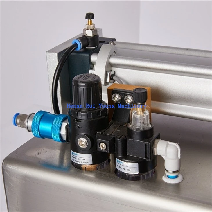 Pneumatic peanut butter filling machine (5)